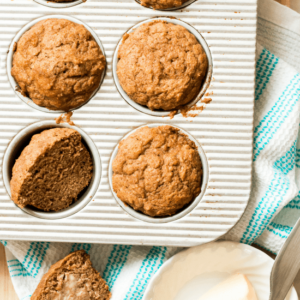 Brown Butter Apple Spice Muffin
