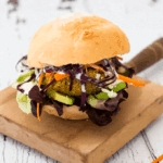 Vegan Roasted Cauliflower and Quinoa Burgers as part of a flexitarian diet