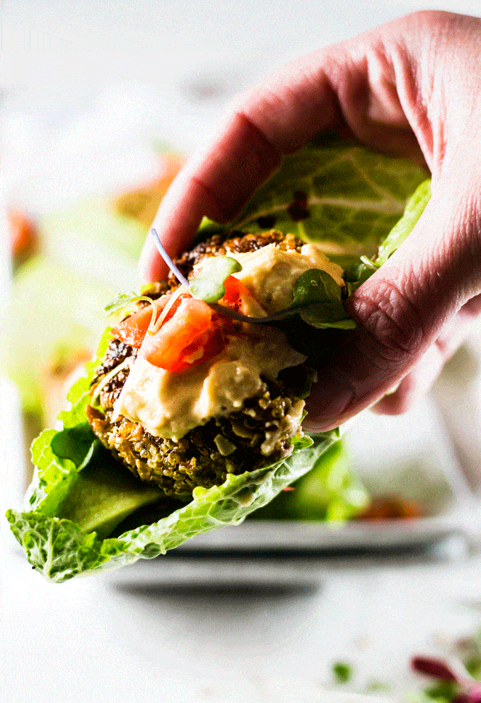 Cauliflower and Quinoa Burger