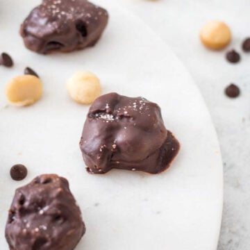 Chocolate covered macadamia nuts