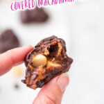 Chocolate covered macadamia nuts