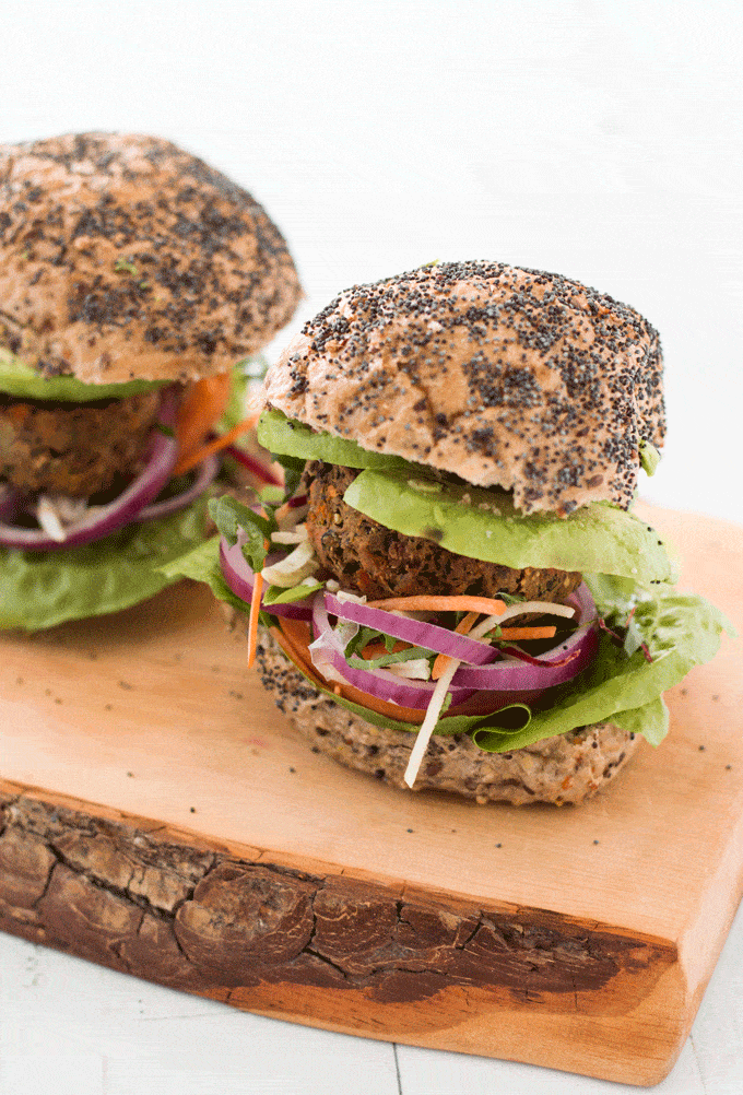 Sweet Potato and Black Bean Burgers