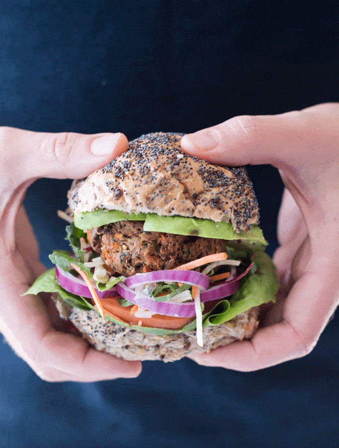 Black bean burgers