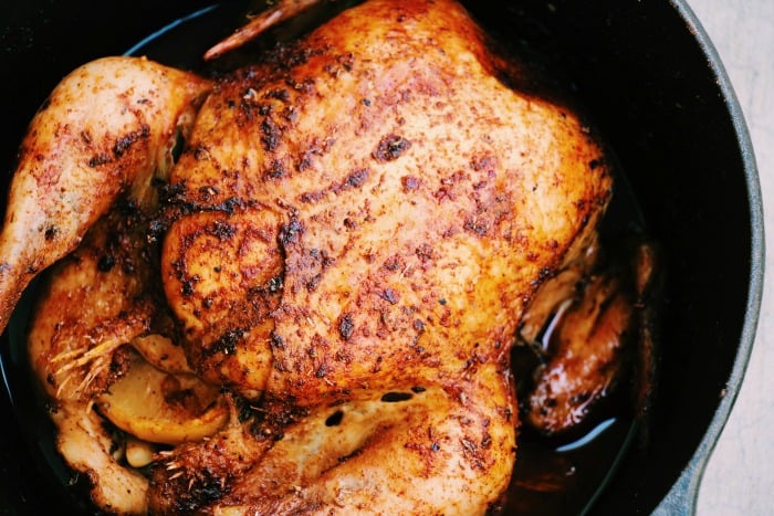 Homemade Rotisserie Style Chicken @wholefoodbellies.com