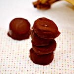 chocolate covered banana bites