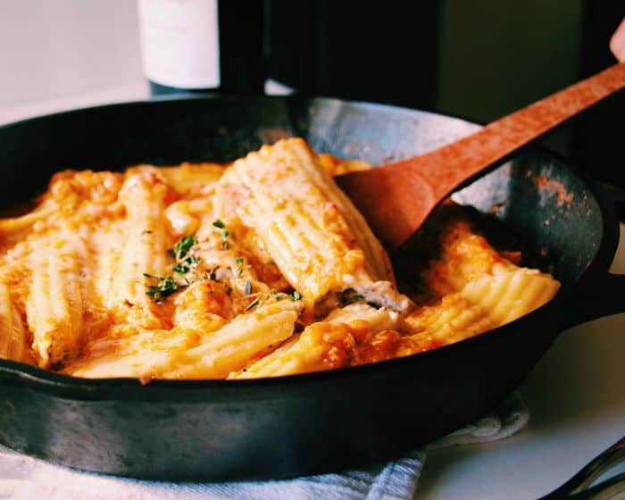 Mushroom and Herbed Ricotta Cannelloni