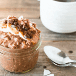 Overnight Chocolate Peanut Butter Cup Oats