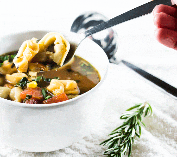 Tortellini Soup for the Soul