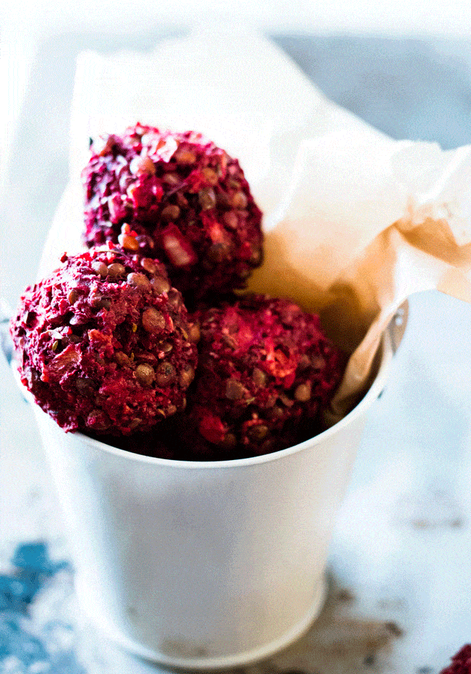 Game Day Beet Balls