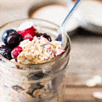 Maple Spiced Chia Overnight Oats