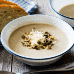 Slow Cooker Potato Leek and Cheddar Soup