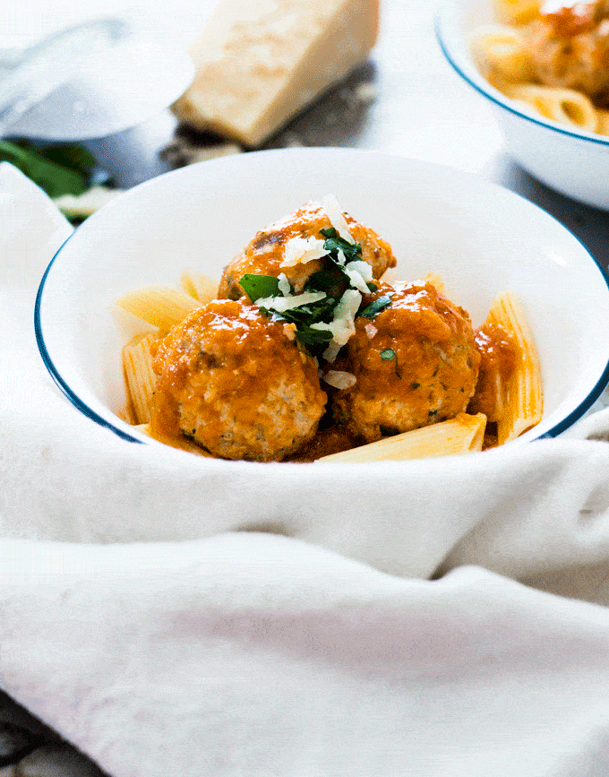 baked turkey meatballs