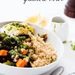 Roasted Winter Vegetable Quinoa Bowl
