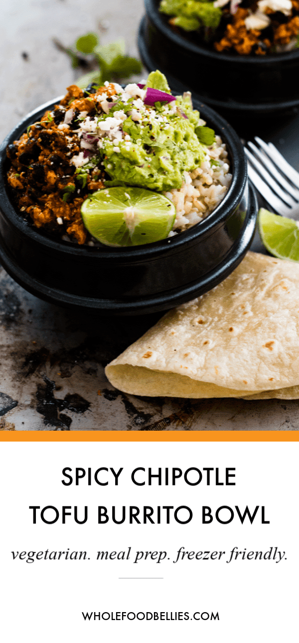 Spicy Chipotle Tofu Burrito Bowl - Whole Food Bellies