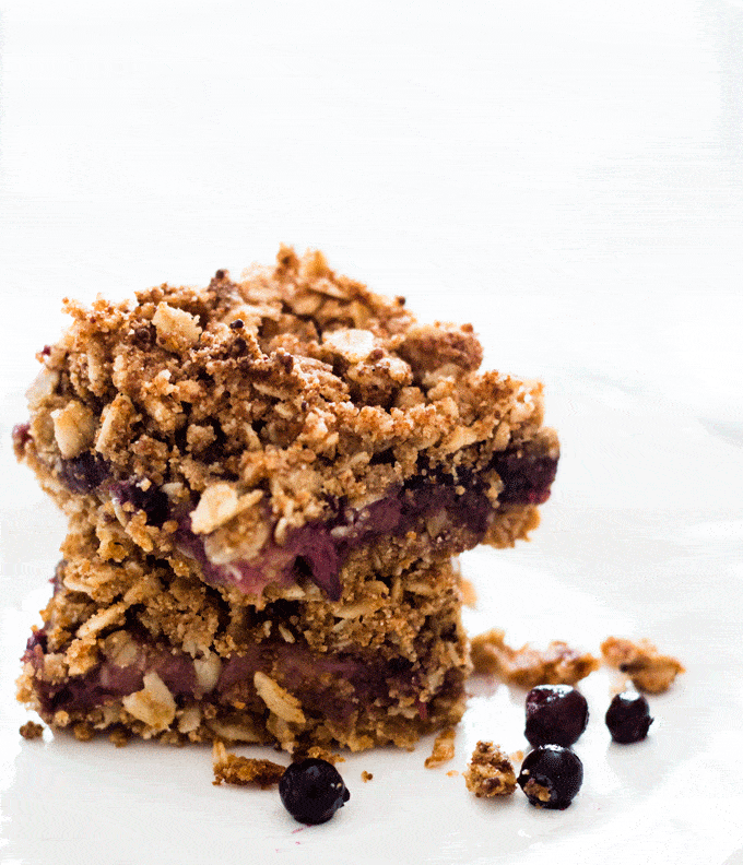 Peach and Blueberry Pie Bars