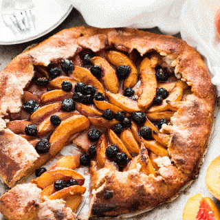 Blueberry and Peach Galette Recipe