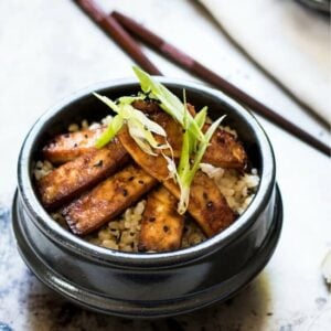 Truly Crispy Lemongrass and Ginger Tofu