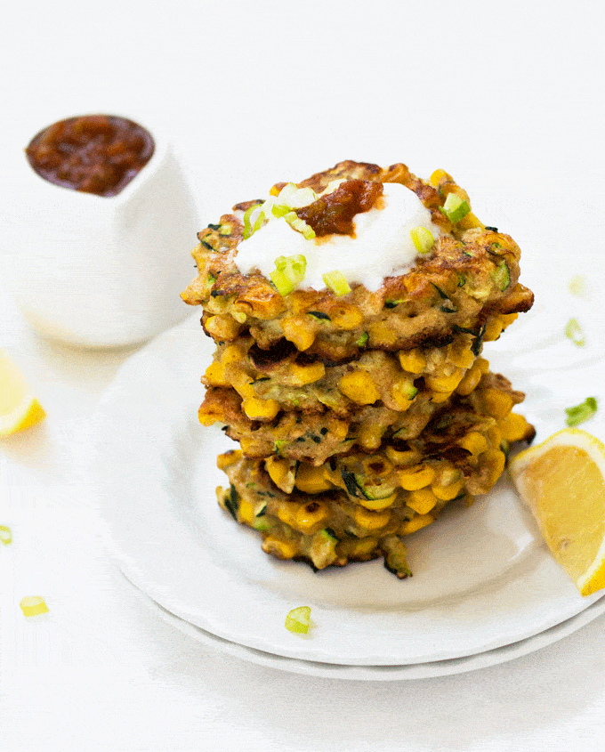 The Easiest Zucchini and Sweet Corn Fritters Recipe