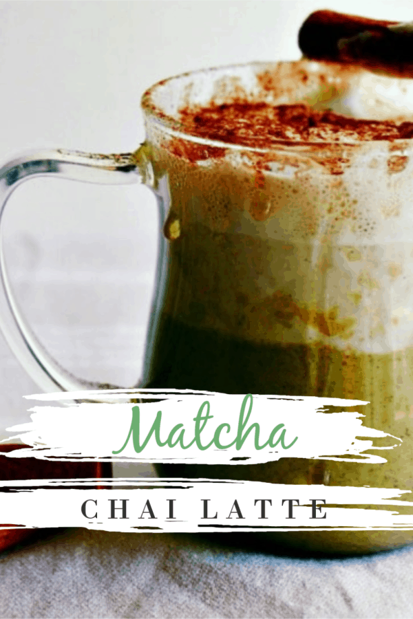 Homemade Chai Green Tea Spiced Latte