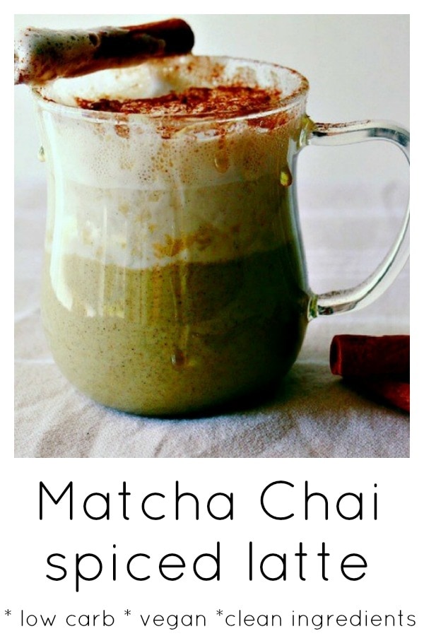 Green Tea Chai Spiced Latte