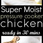 Pressure Cooker Whole Chicken