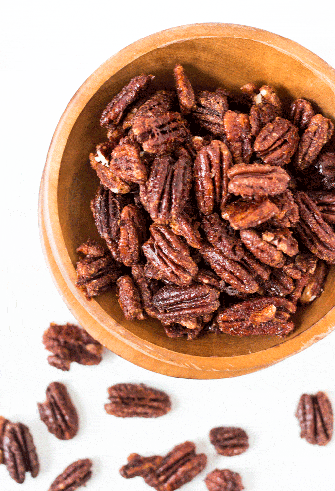 Sweet and Spicy Pecans