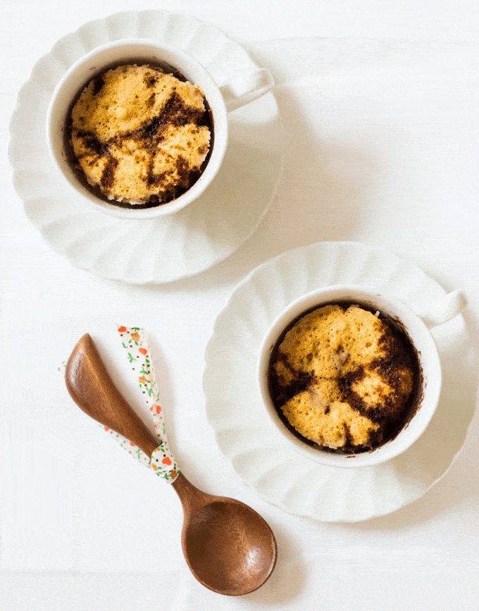 Coffee Cake Mug Cake