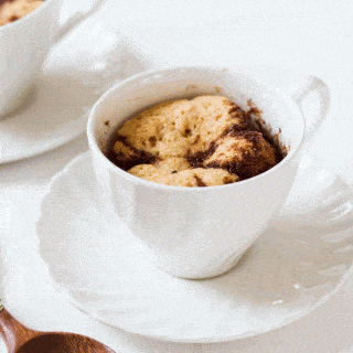 Coffee Cake Mug Cake