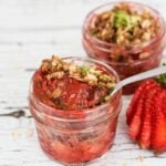 Strawberry Crumble Pots 550px