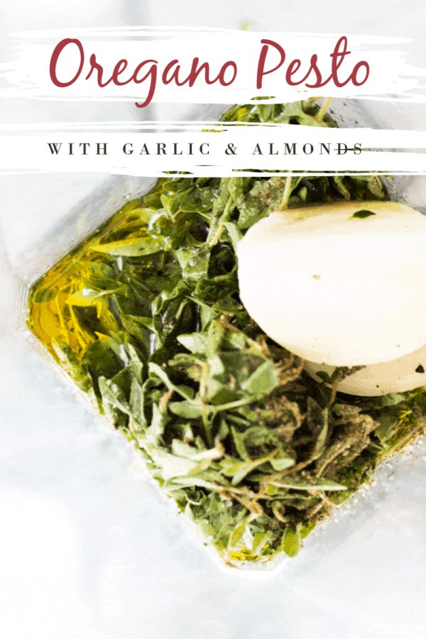 How to Use Up Lots of Oregano Fresh Oregano Pesto Whole Food Bellies