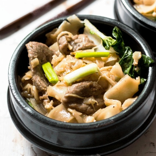 Healthy Beef Chow Fun Recipe
