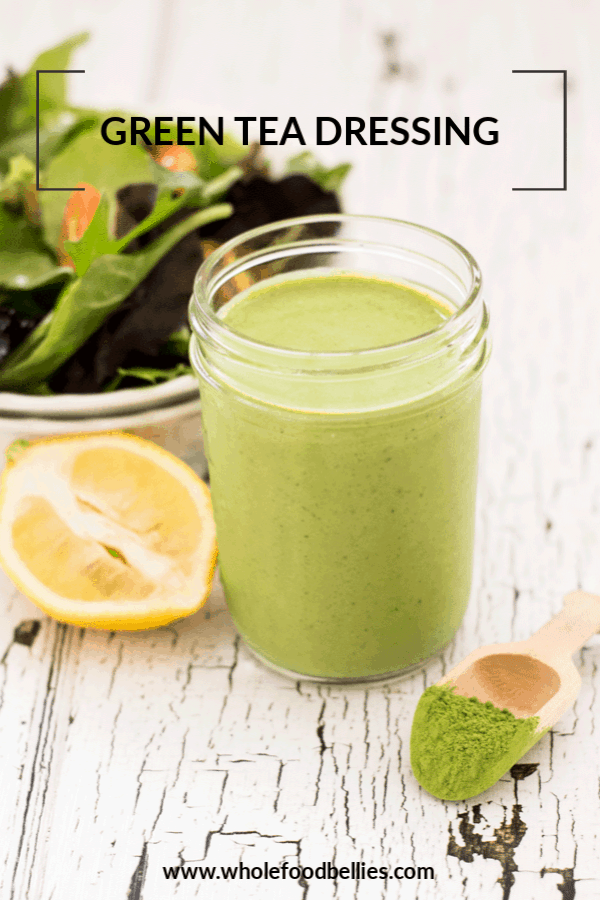 Light and Creamy Matcha Salad Dressing Whole Food Bellies