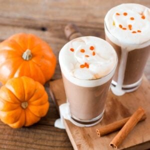Thick and Creamy Pumpkin Hot Chocolate