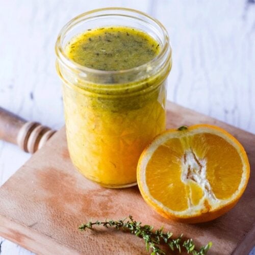 Whole Orange and Thyme Vinaigrette Whole Food Bellies