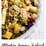 winter Farro Salad with Feta and Citrus Vinaigrette