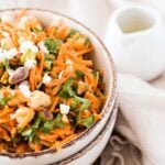 Spiced Raw Carrot Salad with Pistachios