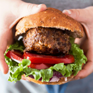 Paleo air fryer meatloaf sliders