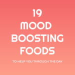 Mood Boosting Foods on Pink Background