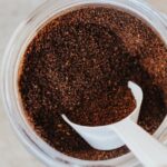 used coffee grounds being used to reduce food waste