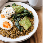 Cumin Spiced Farro Breakfast Bowl Recipe (with instant pot instructions)