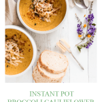Broccoli Cauliflower Soup Pin