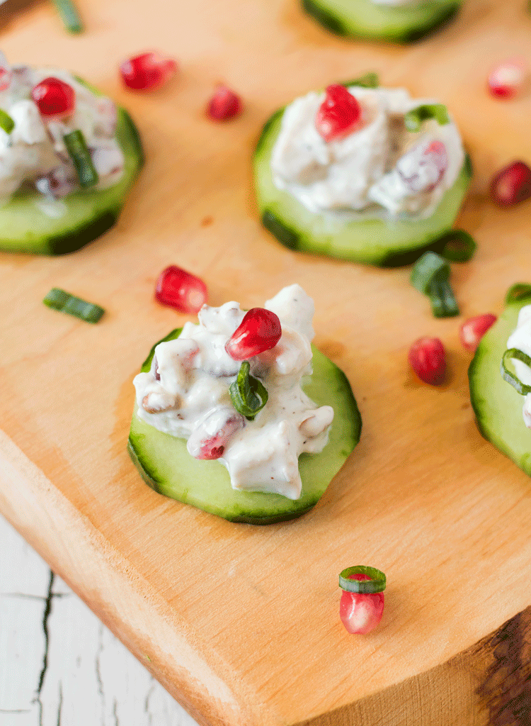 pomegranate chicken salad