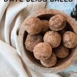 mocha date bliss balls