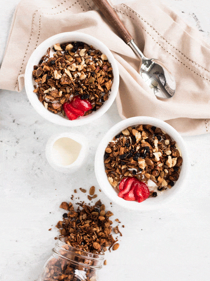 sugar free granola