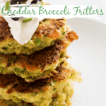 Cheddar Broccoli Fritters