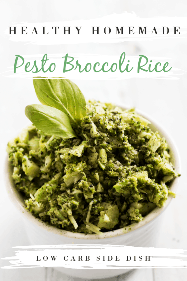 Quick and Easy Pesto Broccoli Rice Whole Food Bellies