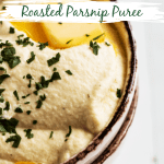 roasted parsnip puree