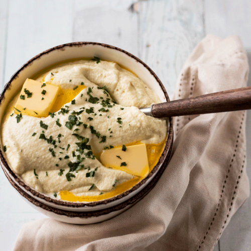 Creamy Garlic Roasted Parsnip Puree Recipe