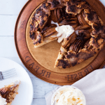 warm apple crostata pin