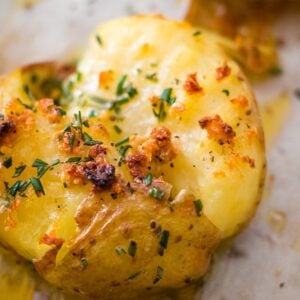 easy smashed potatoes